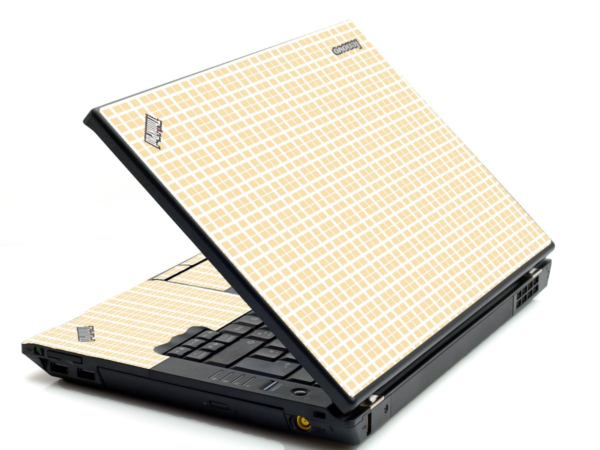 Warm Plaid IBM Lenovo ThinkPad T420s Laptop Skin