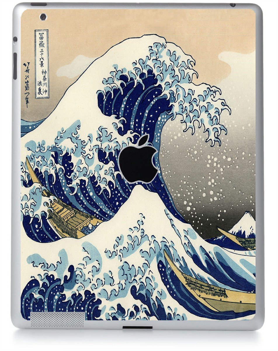 Great Japanese Wave Apple iPad 2 A1395 Skin