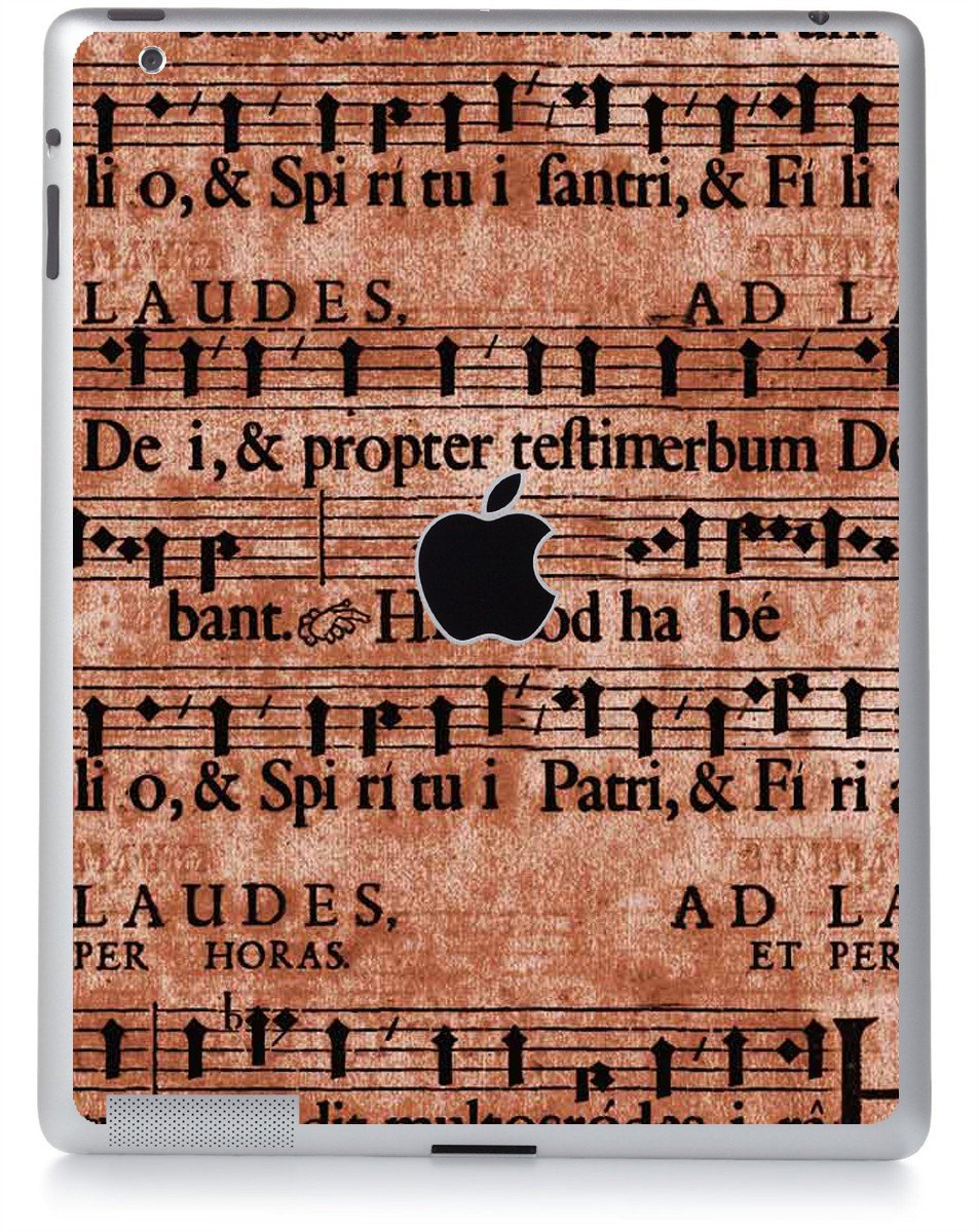 LATIN SHEET MUSIC Apple iPad 2 A1395 SKIN