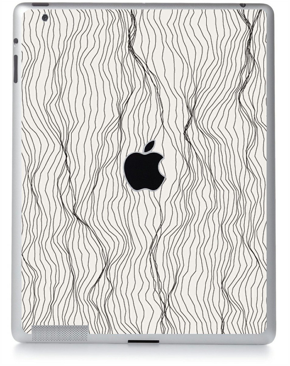 Rumbing Lines Apple iPad 4 A1458 Skin