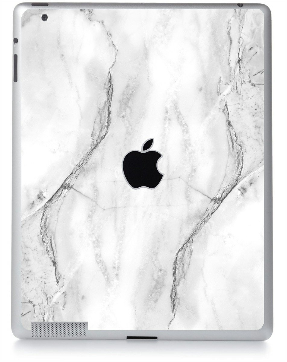 White Marble Apple iPad 4 A1458 Skin