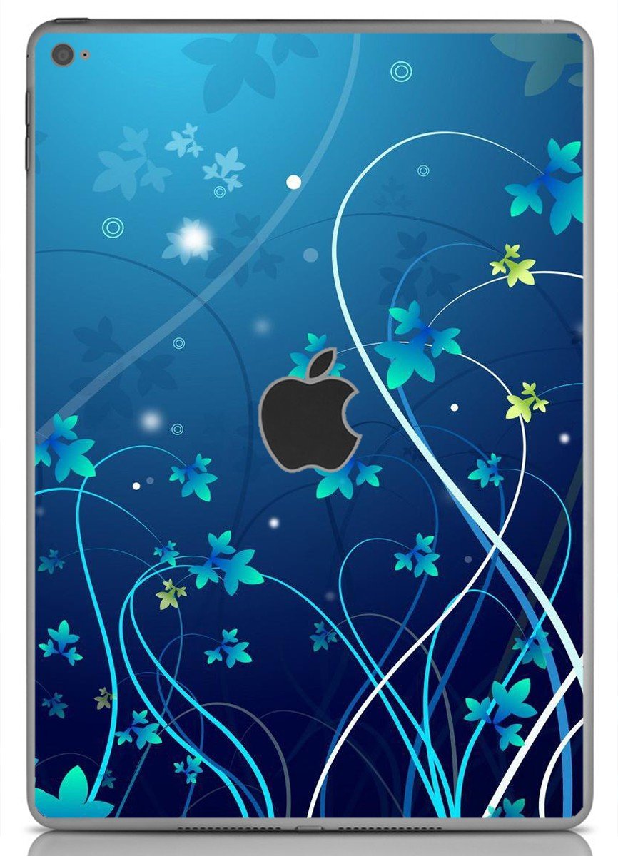 BLUE FLOWER Apple iPad Air 2 A1566 SKIN