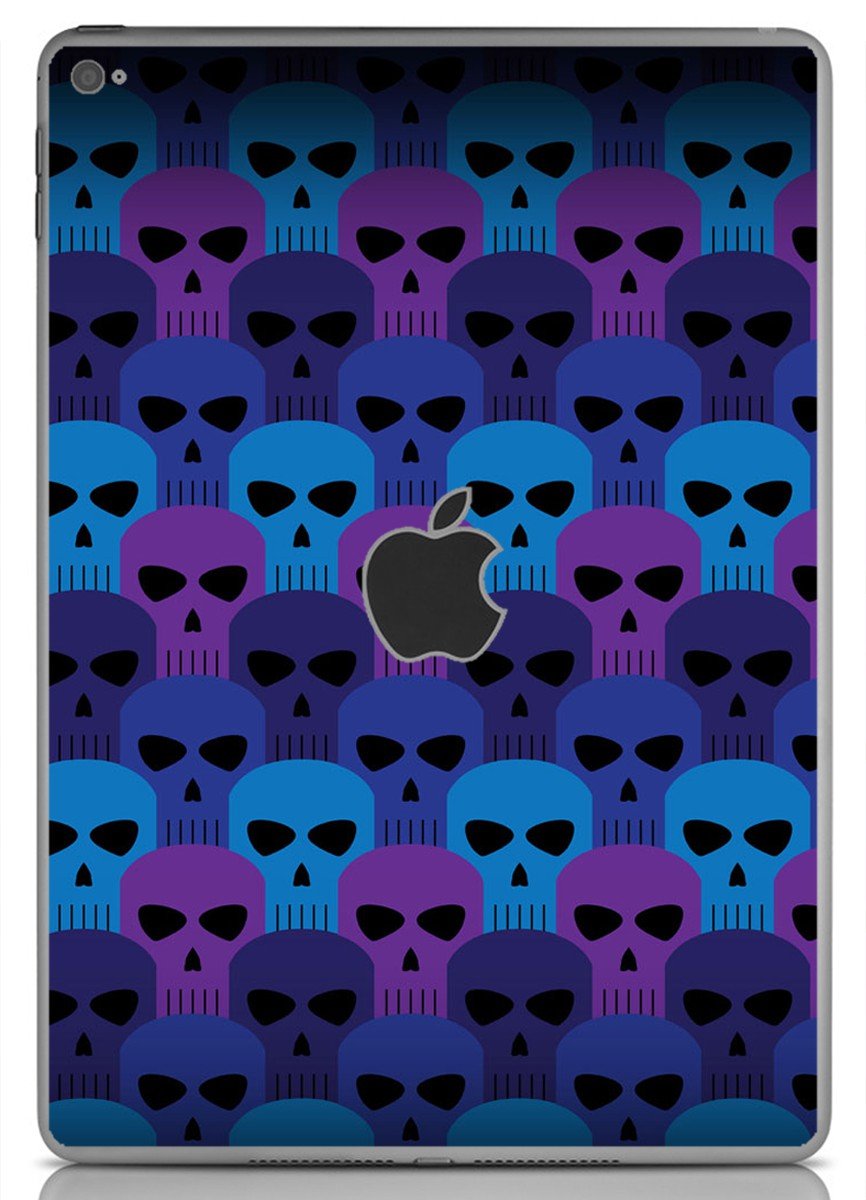 BLUE SKULLS Apple iPad Air 2 A1566 SKIN