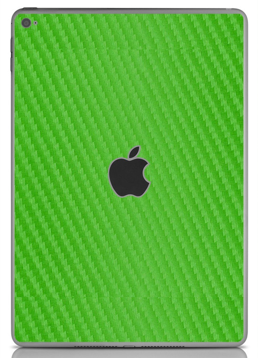 GREEN TEXTURED CARBON FIBER Apple iPad Air 2 A1566 SKIN
