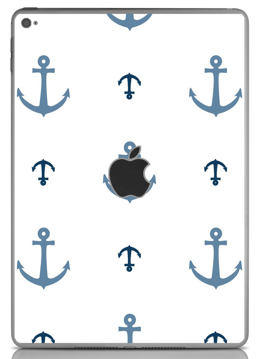 MULTI BLUE ANCHORS Apple iPad Air 2 A1566 SKIN