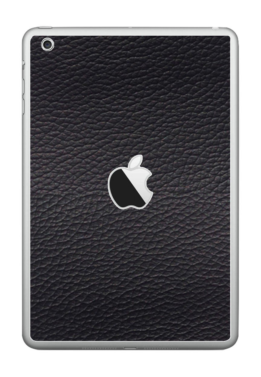BLACK LEATHER Apple iPad Mini A1432 SKIN