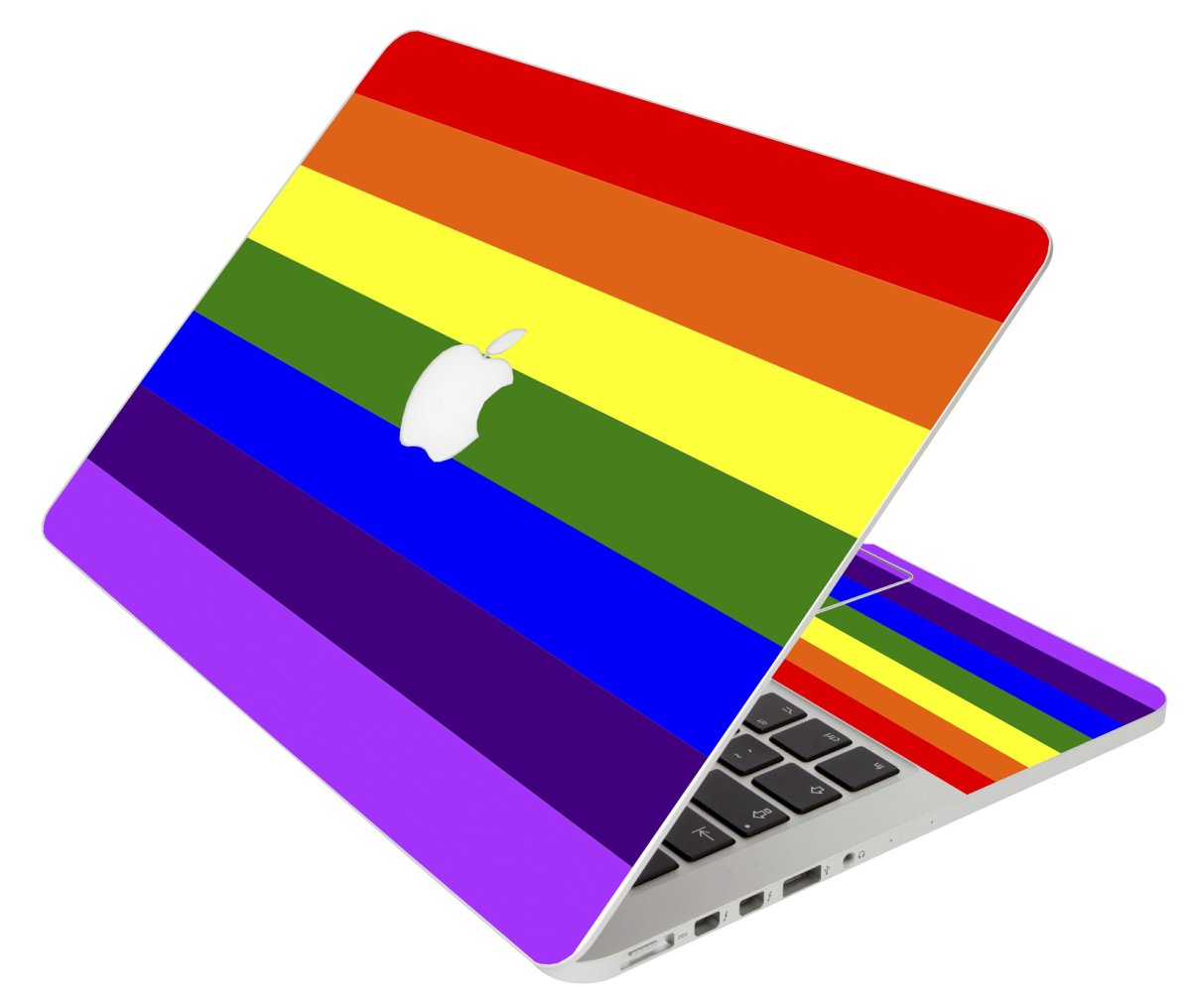 PRIDE FLAG Apple Macbook Pro 17 A1151 Laptop Skin