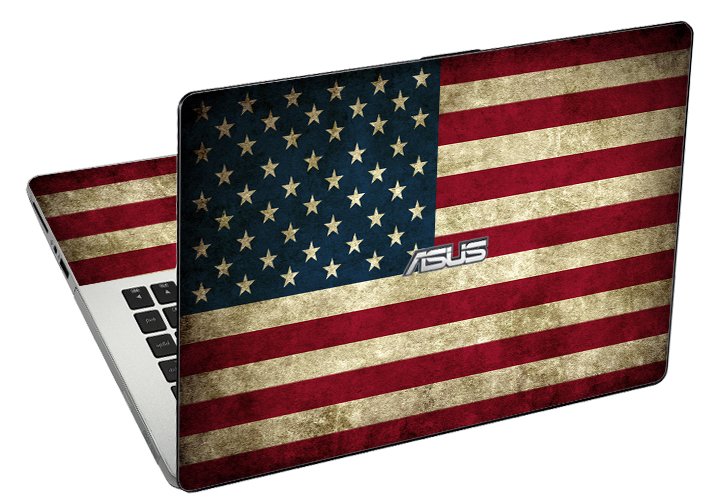 X201E Vivobook AMERICAN FLAG Laptop Skin