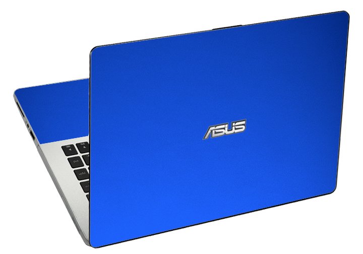 X502C Notebook CHROME BLUE Laptop Skin