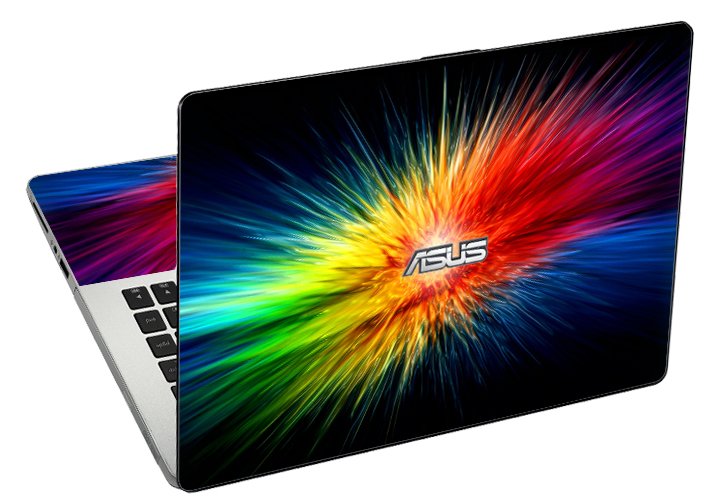 X201E Vivobook RAINBOW BURST Laptop Skin