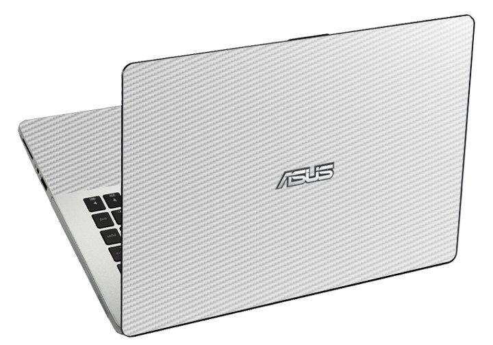 Q301L Vivobook WHITE CARBON FIBER Laptop Skin