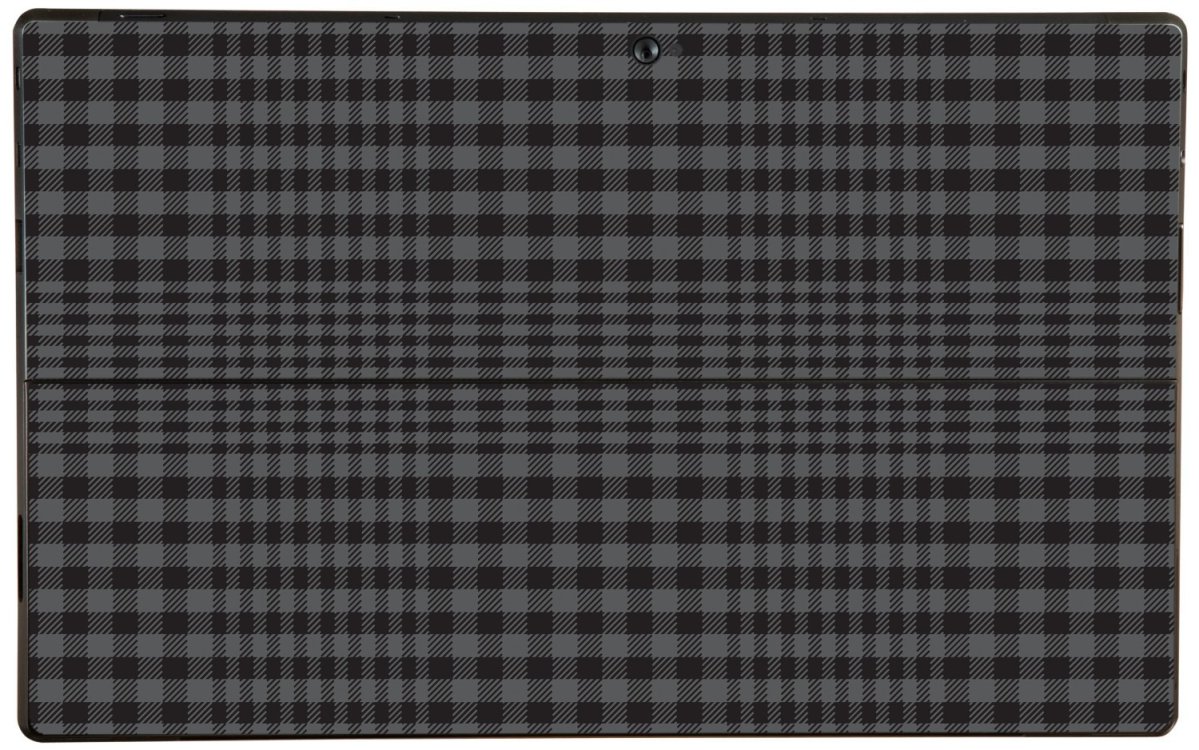 BLACK PLAID Microsoft Surface Pro Skin
