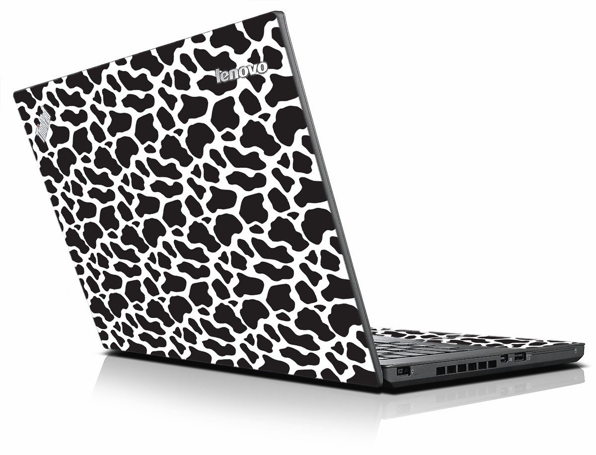 Black Giraffe Print IBM Lenovo ThinkPad T440p Laptop Skin