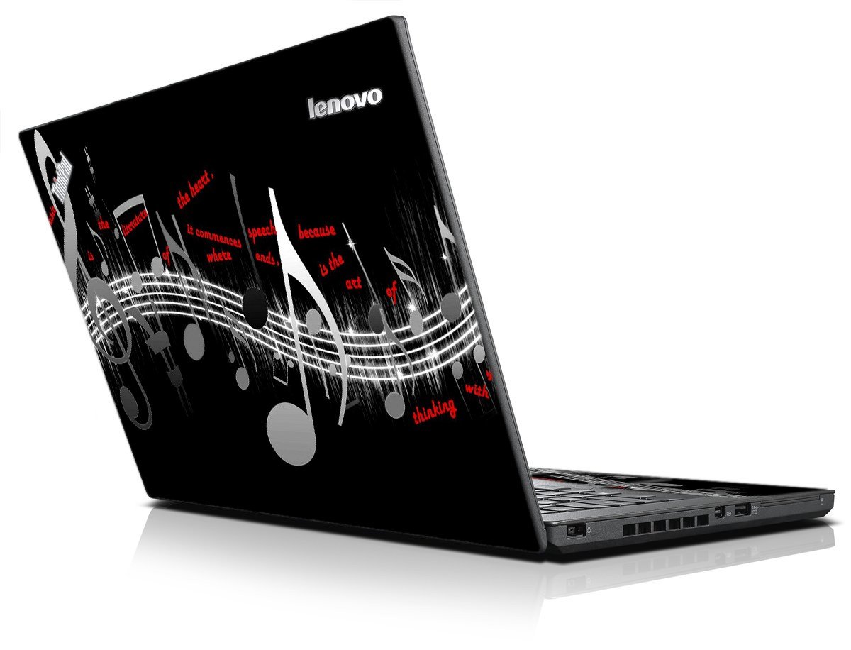 Music Notes IBM Lenovo ThinkPad X1 Carbon G1 Laptop Skin