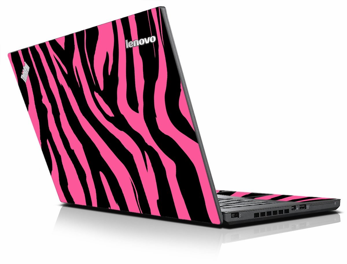 Pink Zebra Print IBM Lenovo ThinkPad T440p Laptop Skin