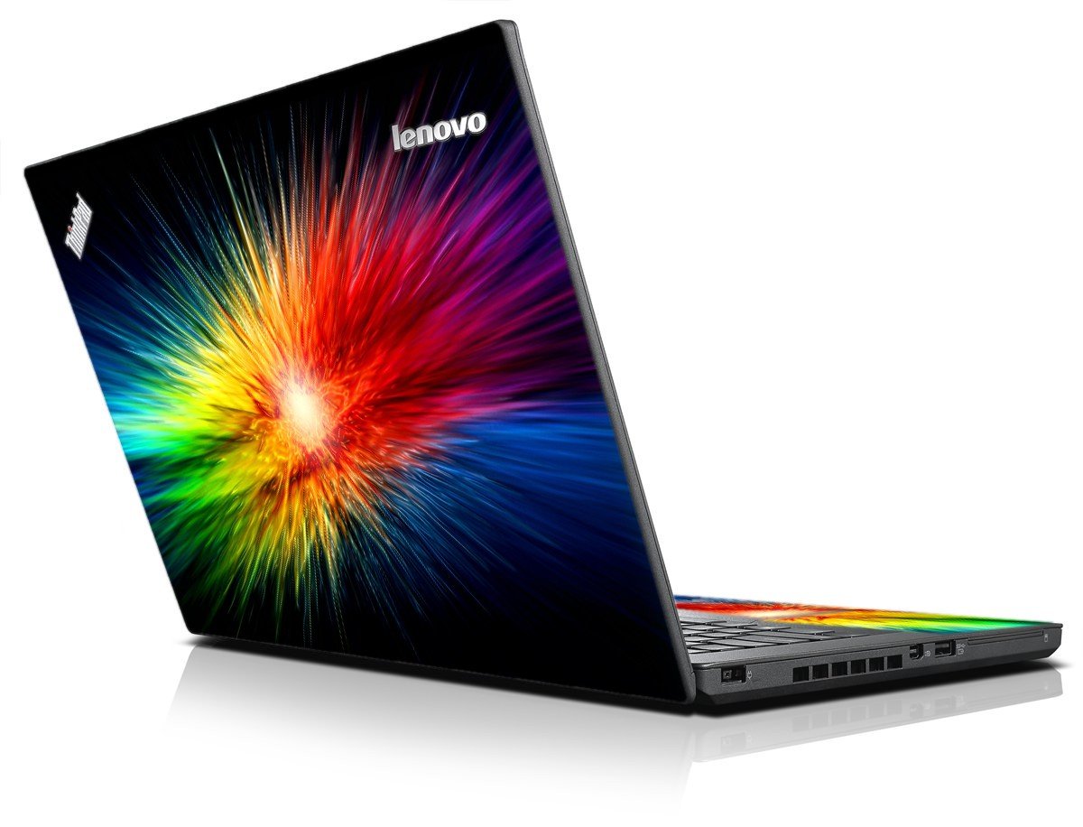 Rainbow Burst IBM Lenovo ThinkPad T440p Laptop Skin