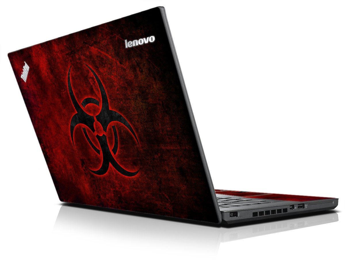Red Biohazard IBM Lenovo ThinkPad X1 Carbon G3 Laptop Skin