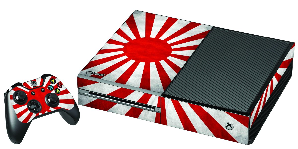 JAPANESE FLAG XBOX ONE GAME CONSOLE SKIN