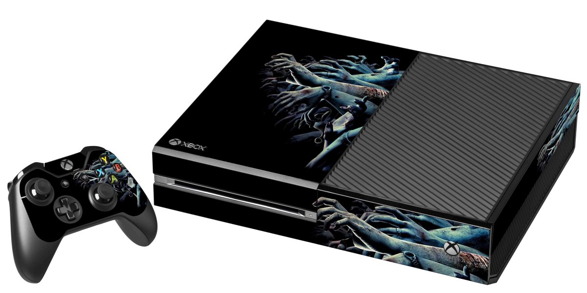 ZOMBIE HANDS XBOX ONE GAME CONSOLE SKIN