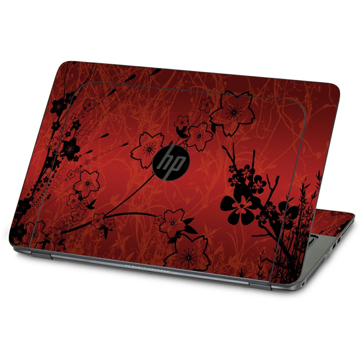 Retro Red Flowers HP ZBook 17 G1