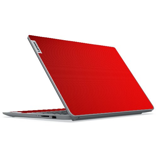 IdeaPad 1 15AMN7 RED CARBON FIBER Laptop Skin