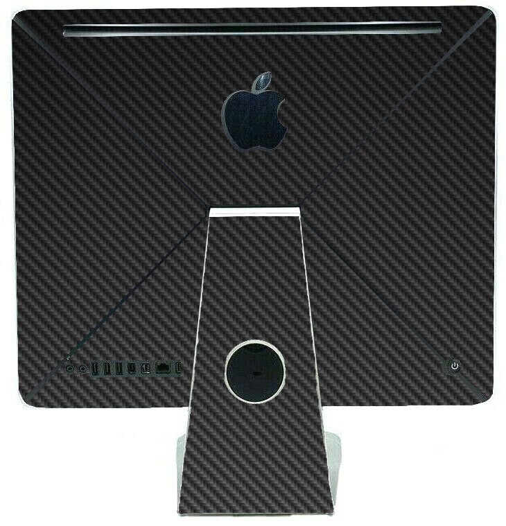 Apple iMac A1224 BLACK CARBON FIBER Laptop Skin