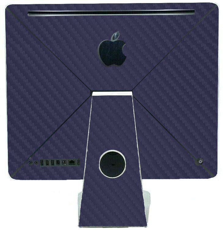 Apple iMac A1311 BLUE CARBON FIBER Laptop Skin