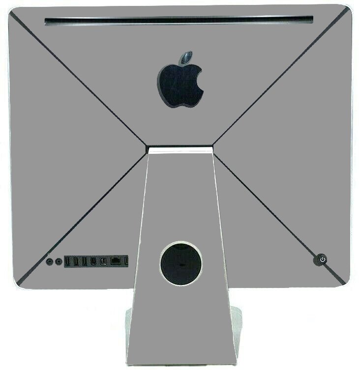 Apple iMac A1224 GREY SILVER Laptop Skin