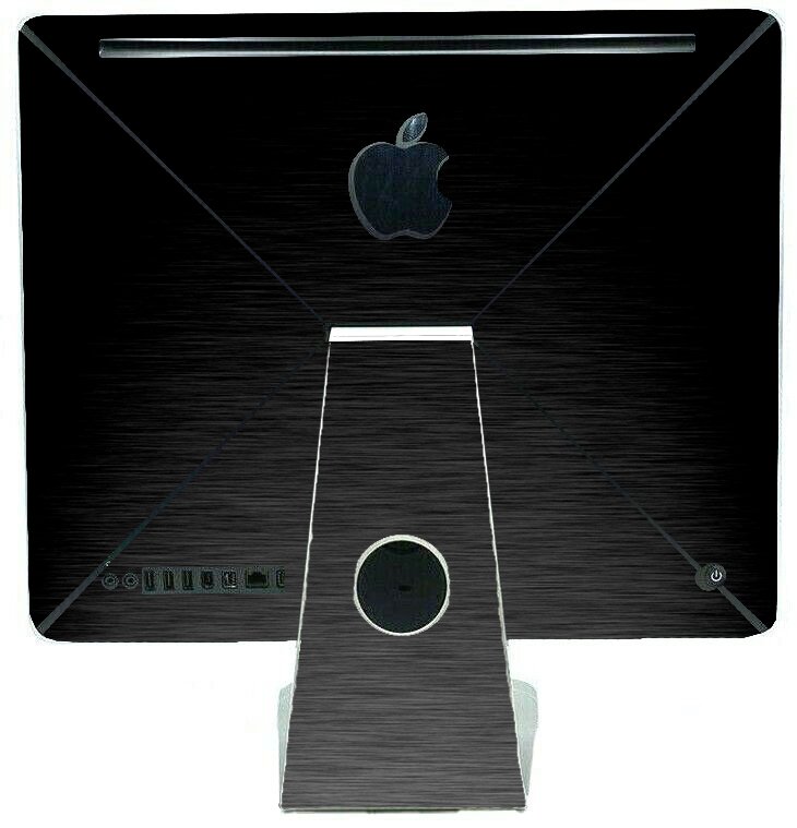 Apple iMac A1311 MTS BLACK Laptop Skin
