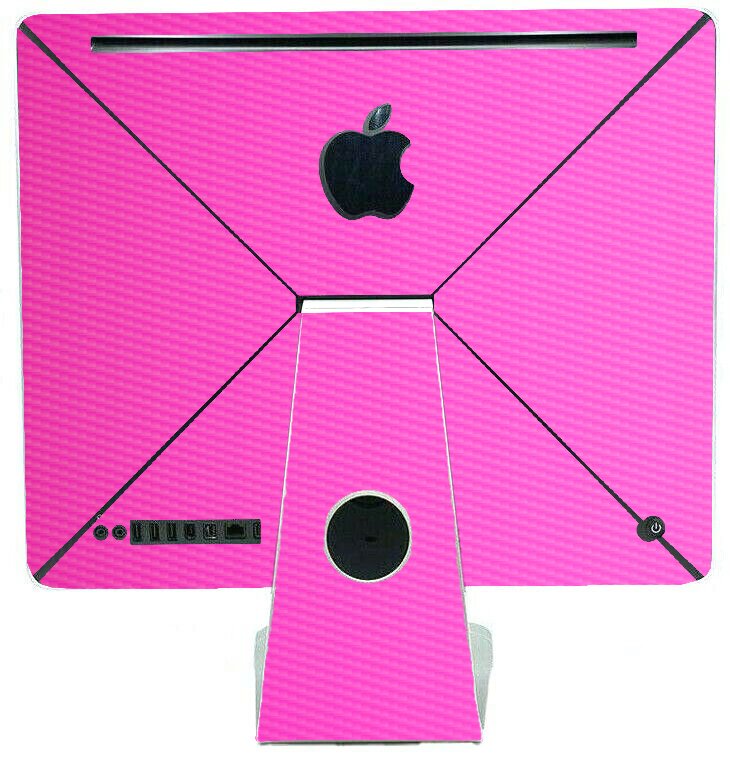 Apple iMac A1224 PINK CARBON FIBER Laptop Skin