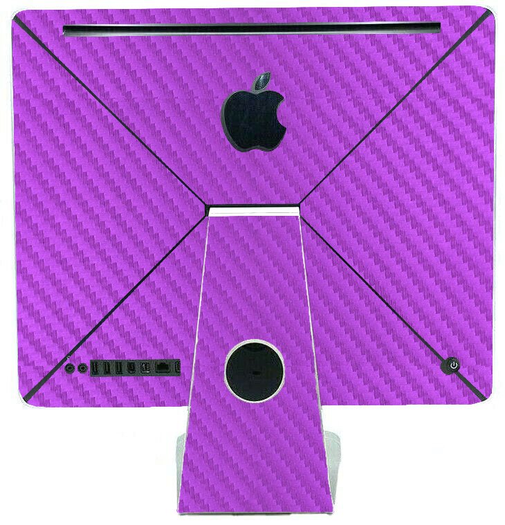 Apple iMac A1311 PURPLE CARBON FIBER Laptop Skin