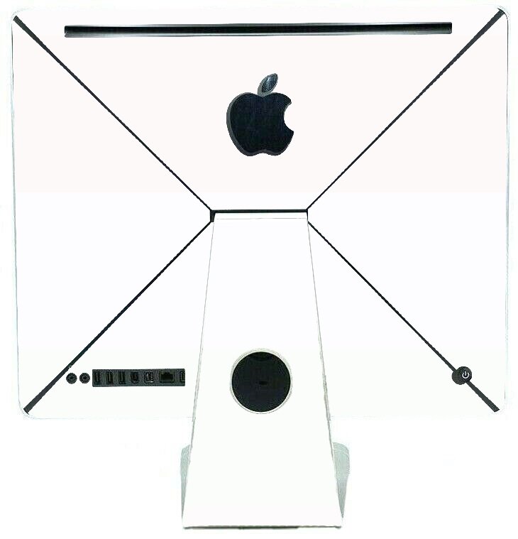 Apple iMac A1224 WHITE Laptop Skin