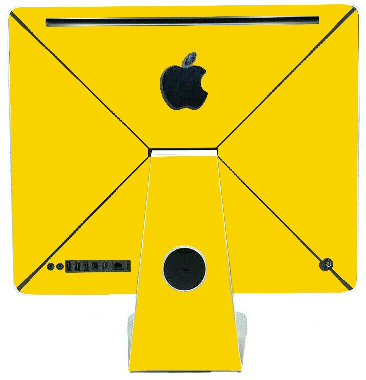 Apple iMac A1311 YELLOW Laptop Skin