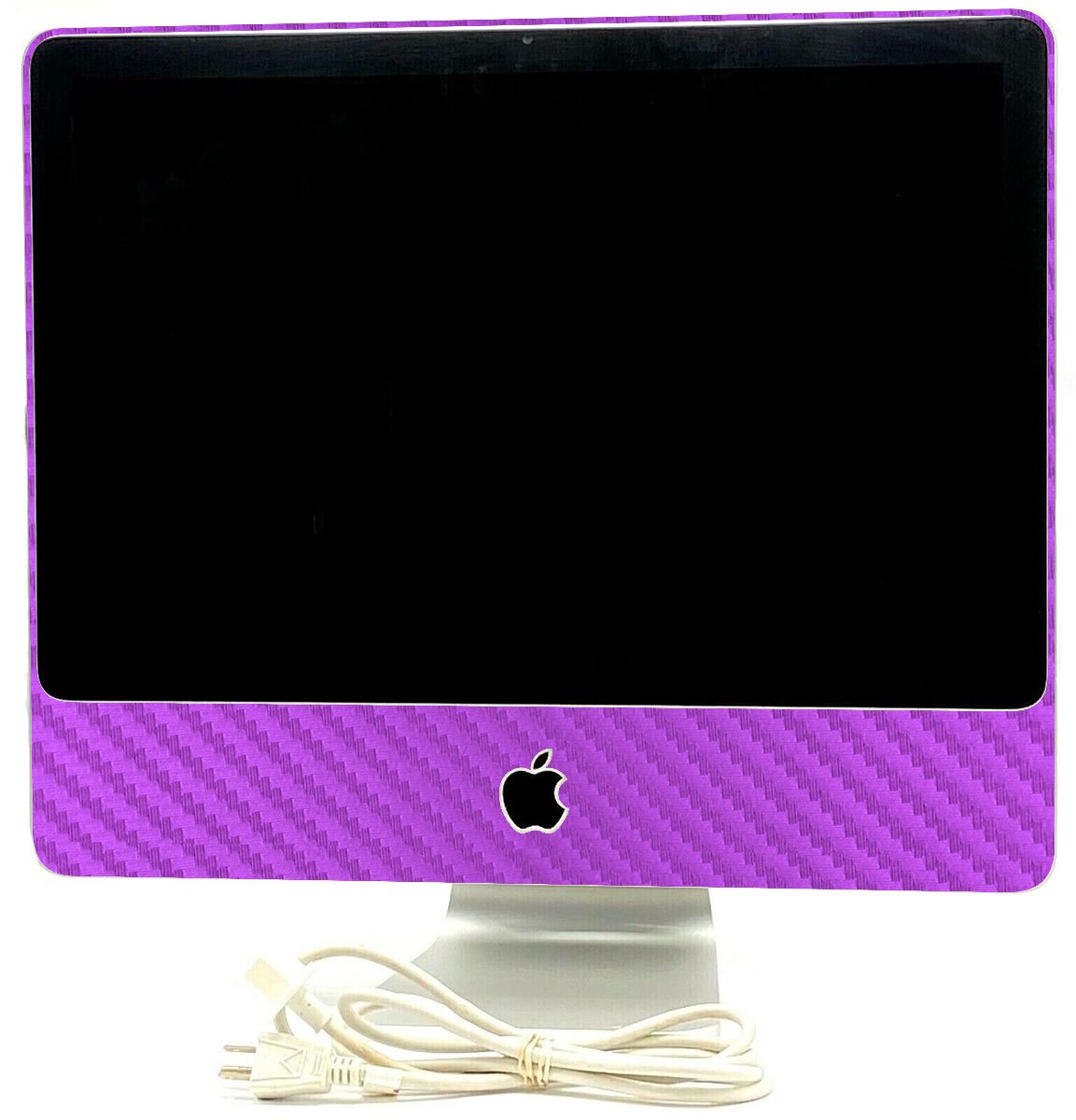 Apple iMac A1224 PURPLE CARBON FIBER Laptop Skin