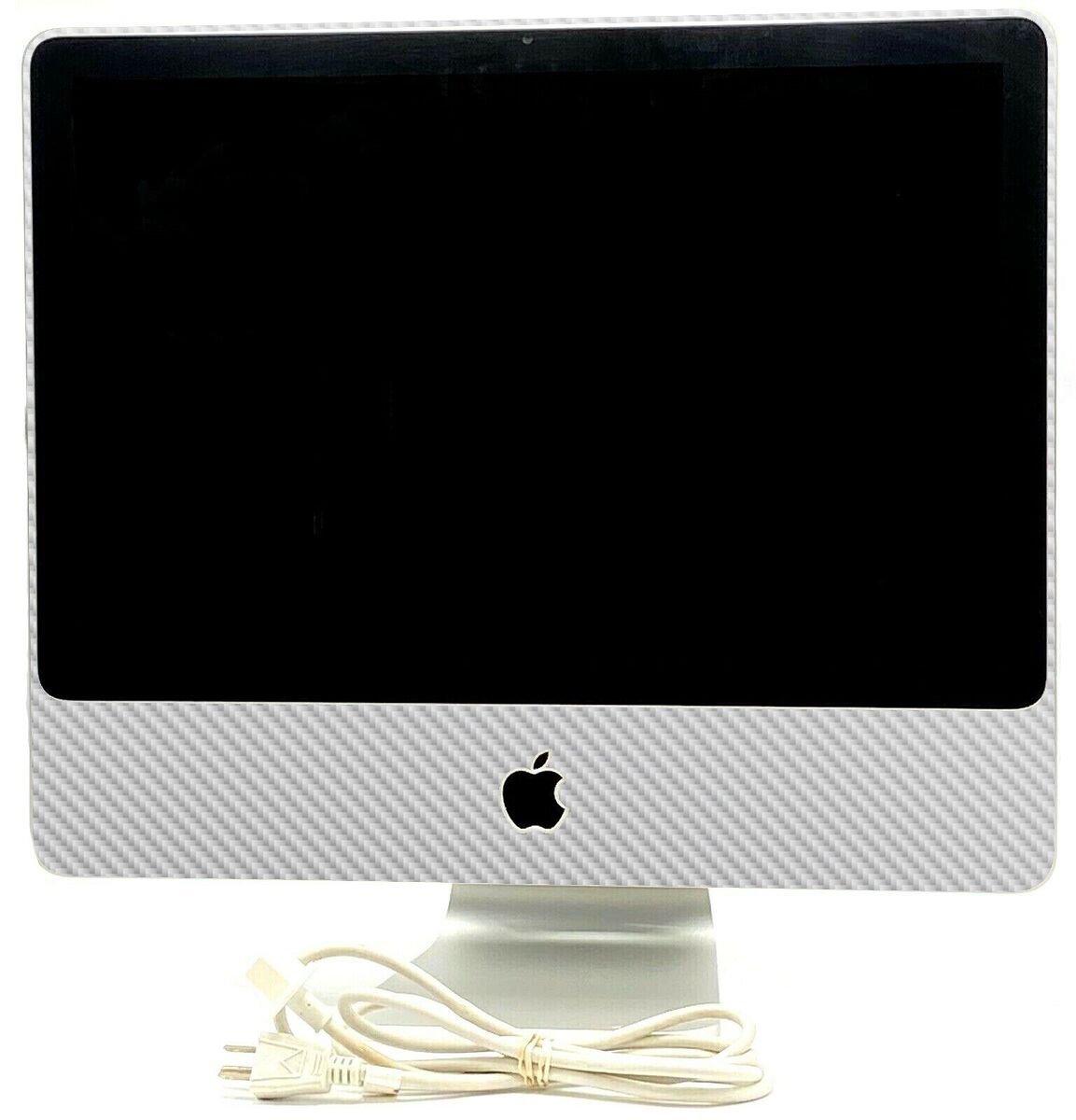 Apple iMac A1224 WHITE CARBON FIBER Laptop Skin