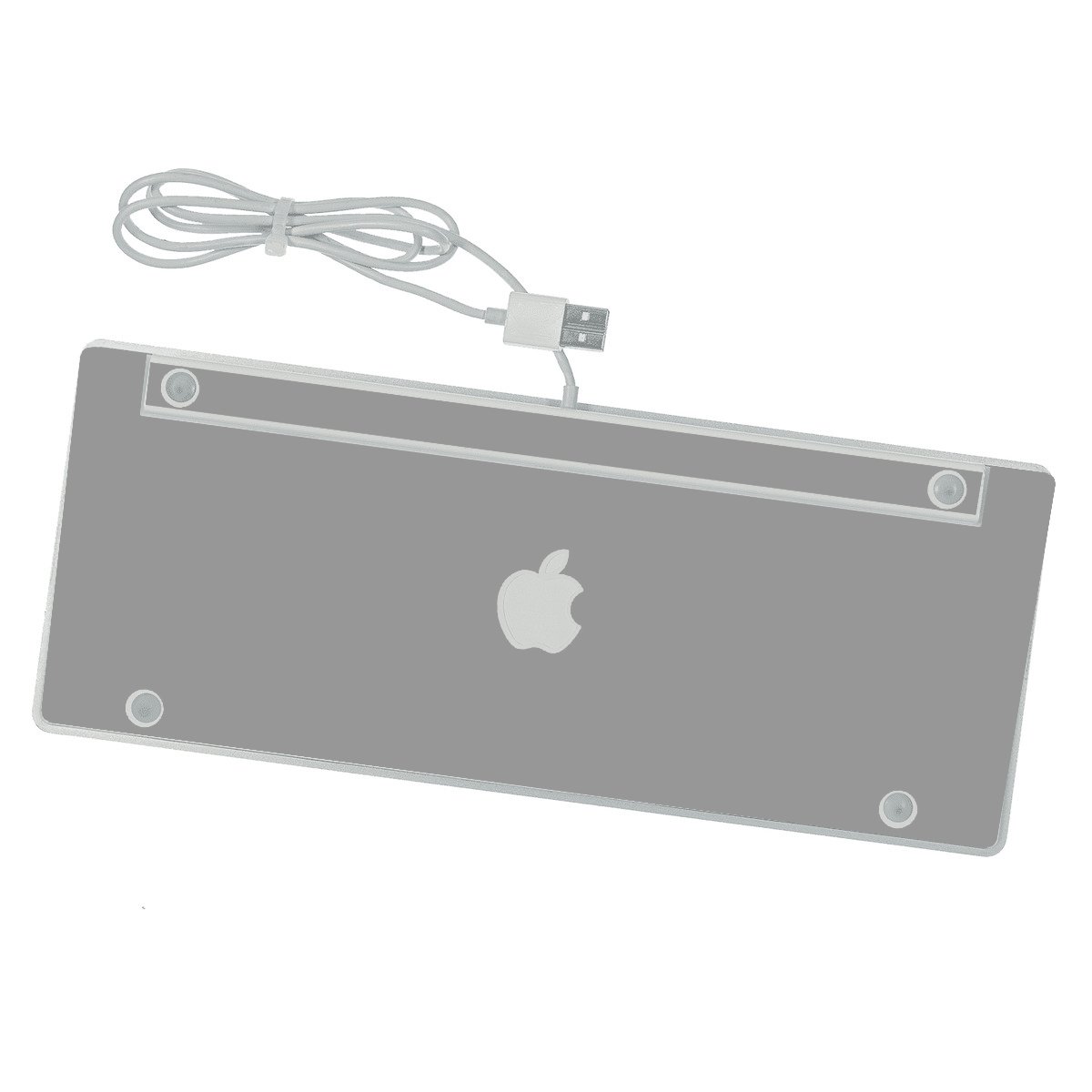 Apple Wired Mini Slim Keyboard A1242   GREY Laptop Skin