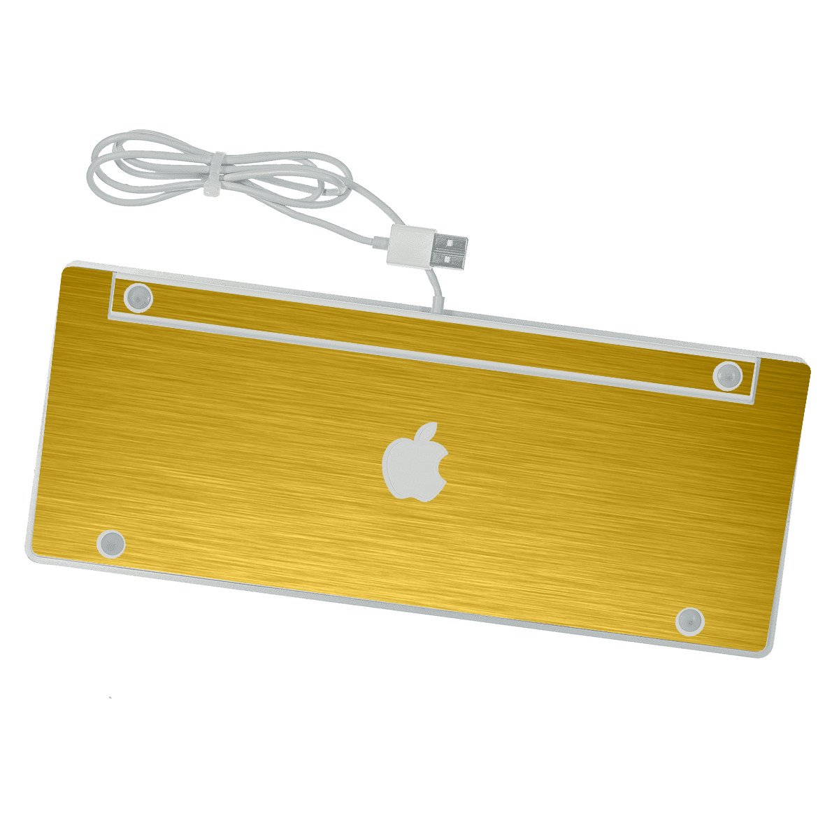 Apple Wired Mini Slim Keyboard A1242   MTS GOLD  Laptop Skin