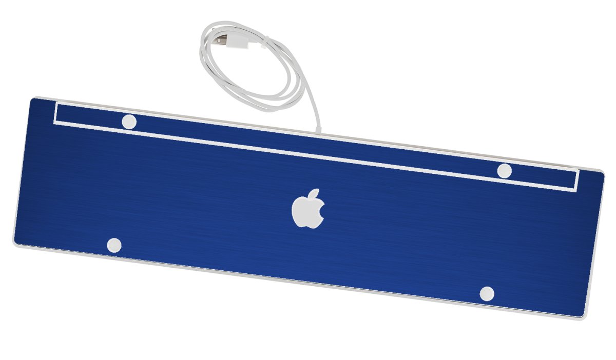 Apple Wired Numeric Keyboard A1243   MTS BLUE Laptop Skin