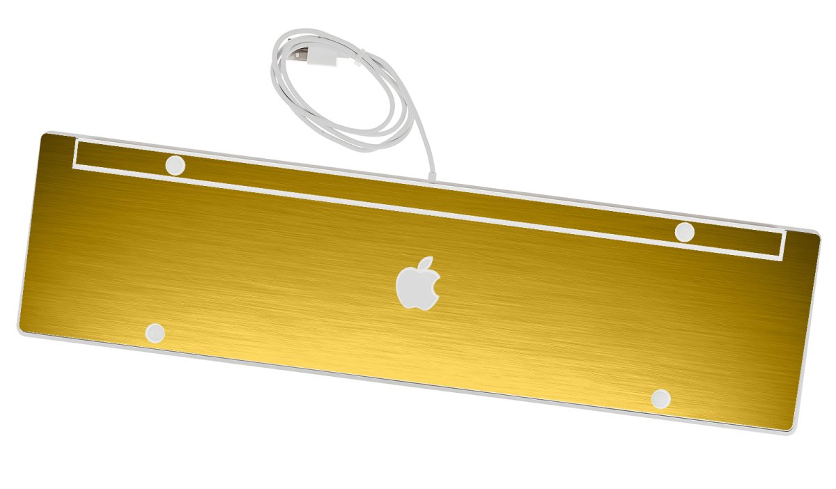 Apple Wired Numeric Keyboard A1243   MTS GOLD  Laptop Skin