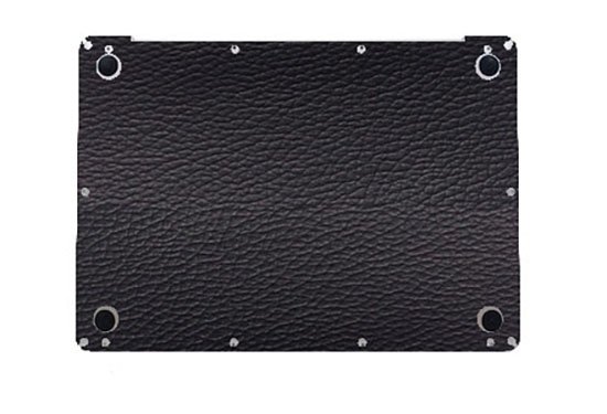 Apple MacBook Air 13 A2337 BLACK LEATHER Laptop Skin