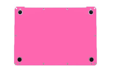 Pink Apple Macbook Pro 15 A1286 Laptop Skin