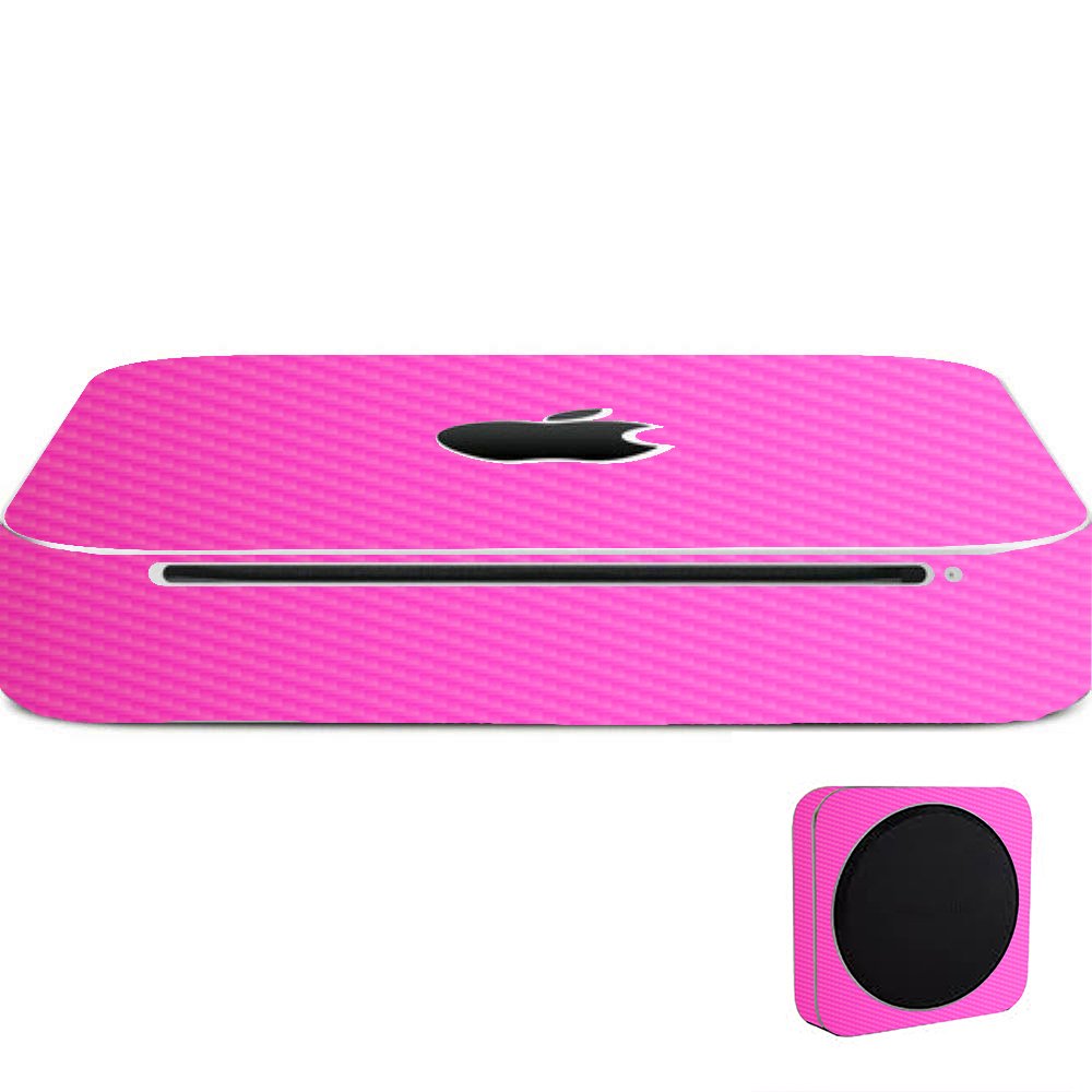 Apple iMac Mini A1347 PINK CARBON FIBER Laptop Skin
