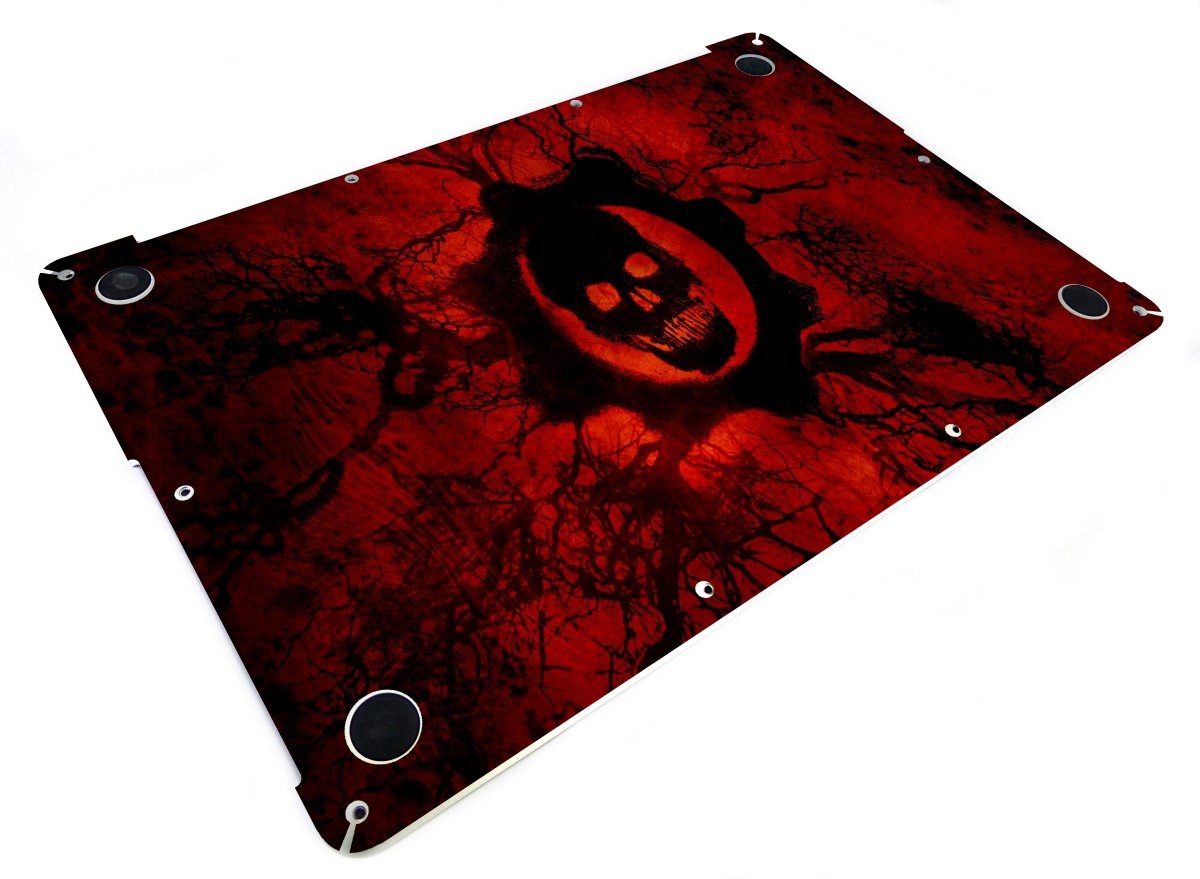 Dark Skull Apple Macbook Pro 17 A1297 Laptop Skin