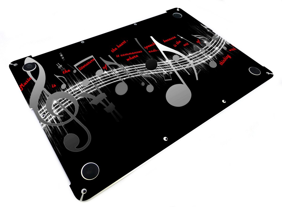 Music Notes Apple Macbook Pro 15 Retina A1398 Laptop Skin