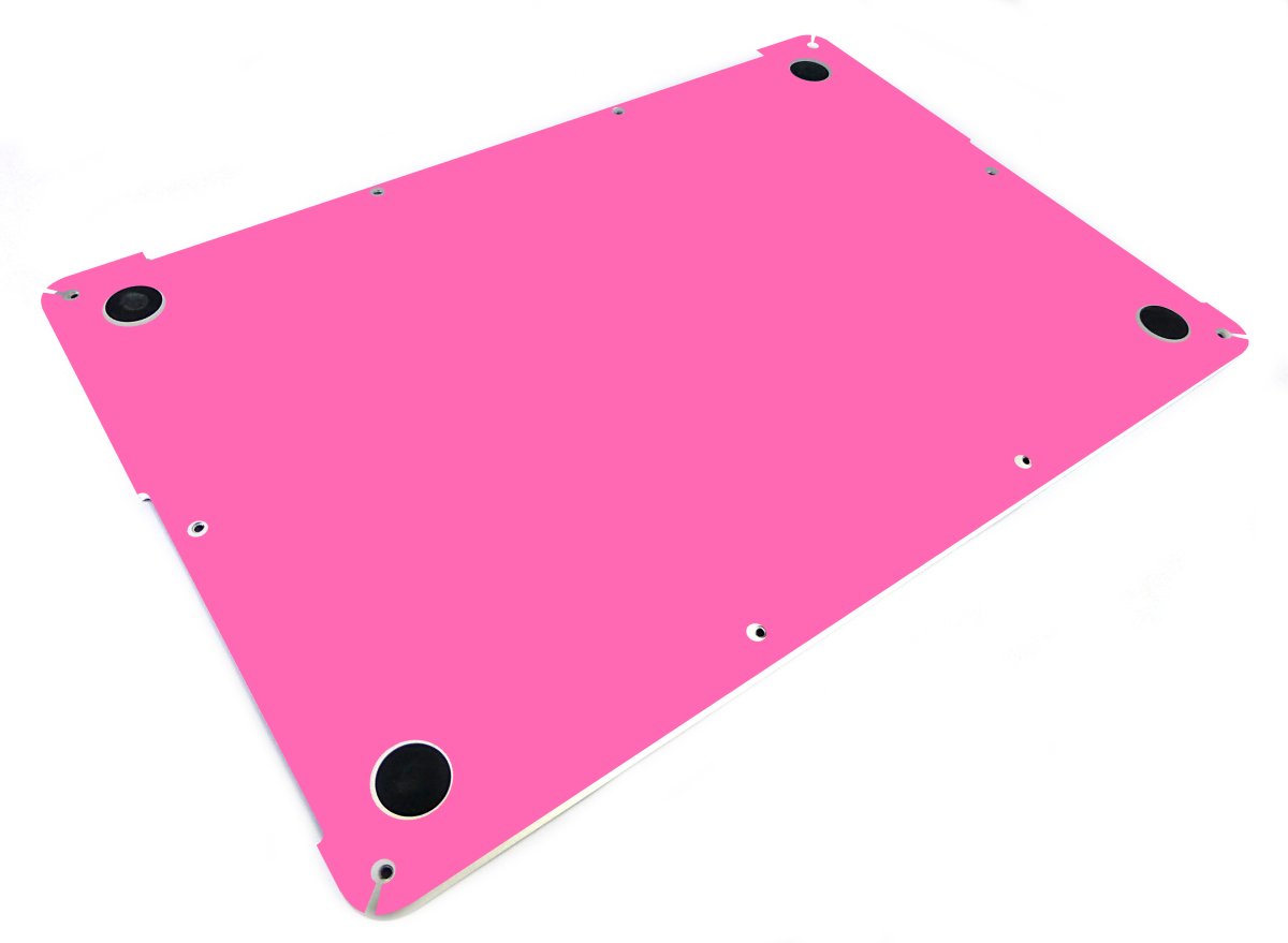 Pink Carbon Fiber Apple Macbook Pro 17 A1297 Laptop Skin