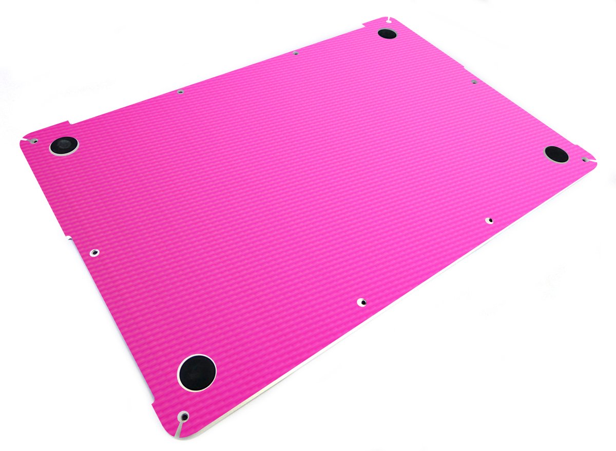 Pink Carbon Fiber Apple Macbook Pro 15 Retina A1398 Laptop Skin