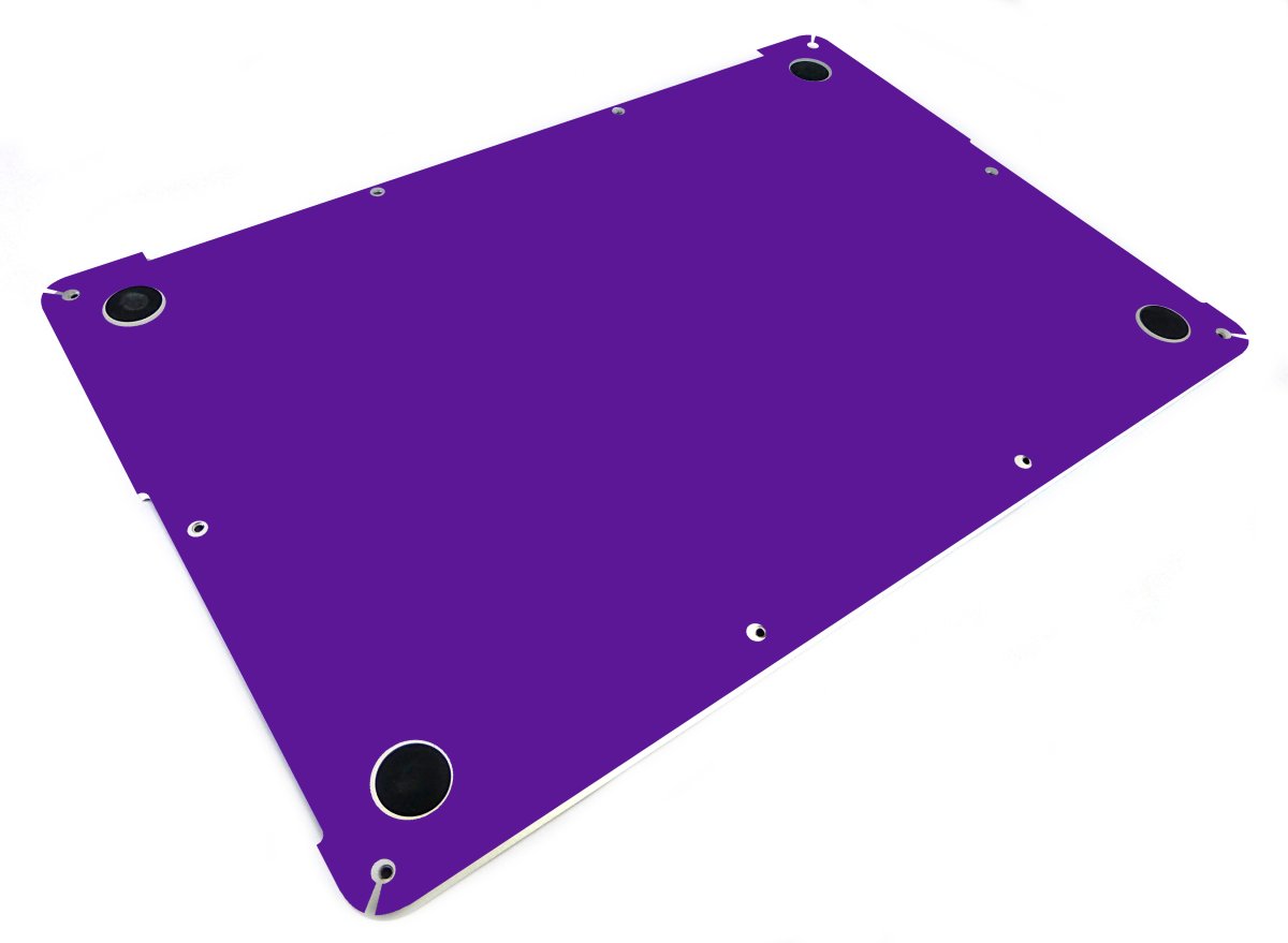 Purple Apple Macbook Pro 17 A1297 Laptop Skin