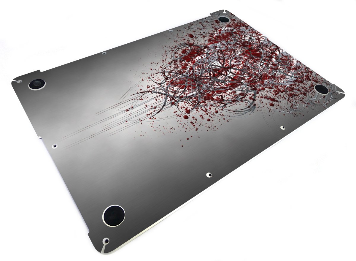 Tribal Grunge Apple Macbook Pro 17 A1297 Laptop Skin