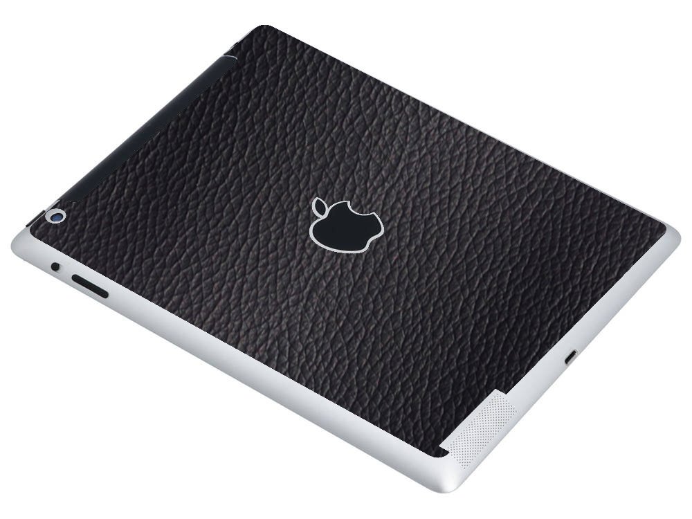Apple iPad 4 A1460  (Wifi, Cell)   BLACK LEATHER Laptop Skin