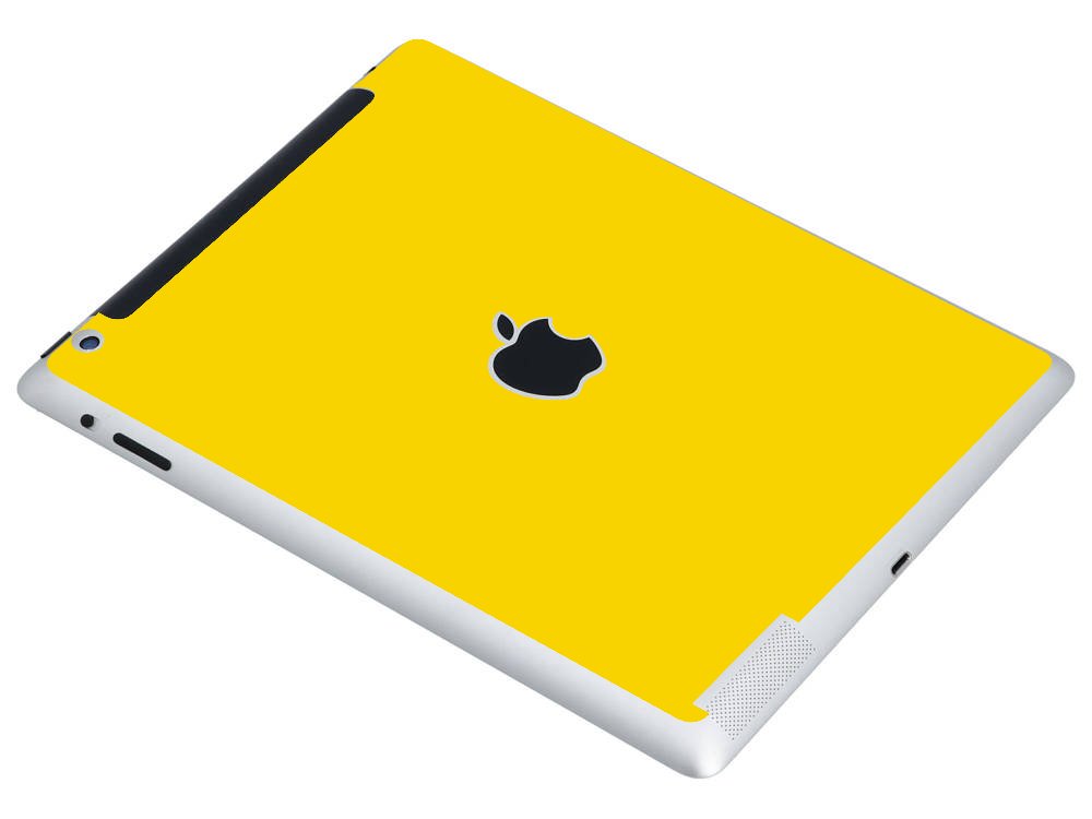 Apple iPad 4 A1460  (Wifi, Cell)   YELLOW Laptop Skin